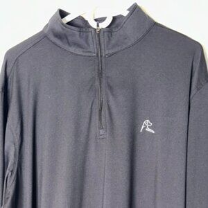 🔥 Rhoback XXL Black Q-Zip Pullover 🔥